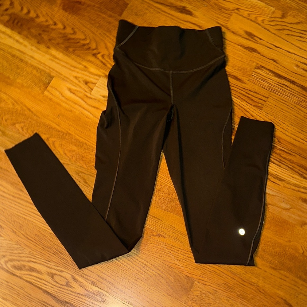 EUC Dark Green/Brown Lululemon legging 4